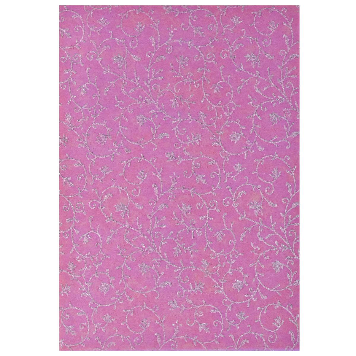 Gift To Love | A4 Non Woven Paper Floral Leaf | Code : WF-3