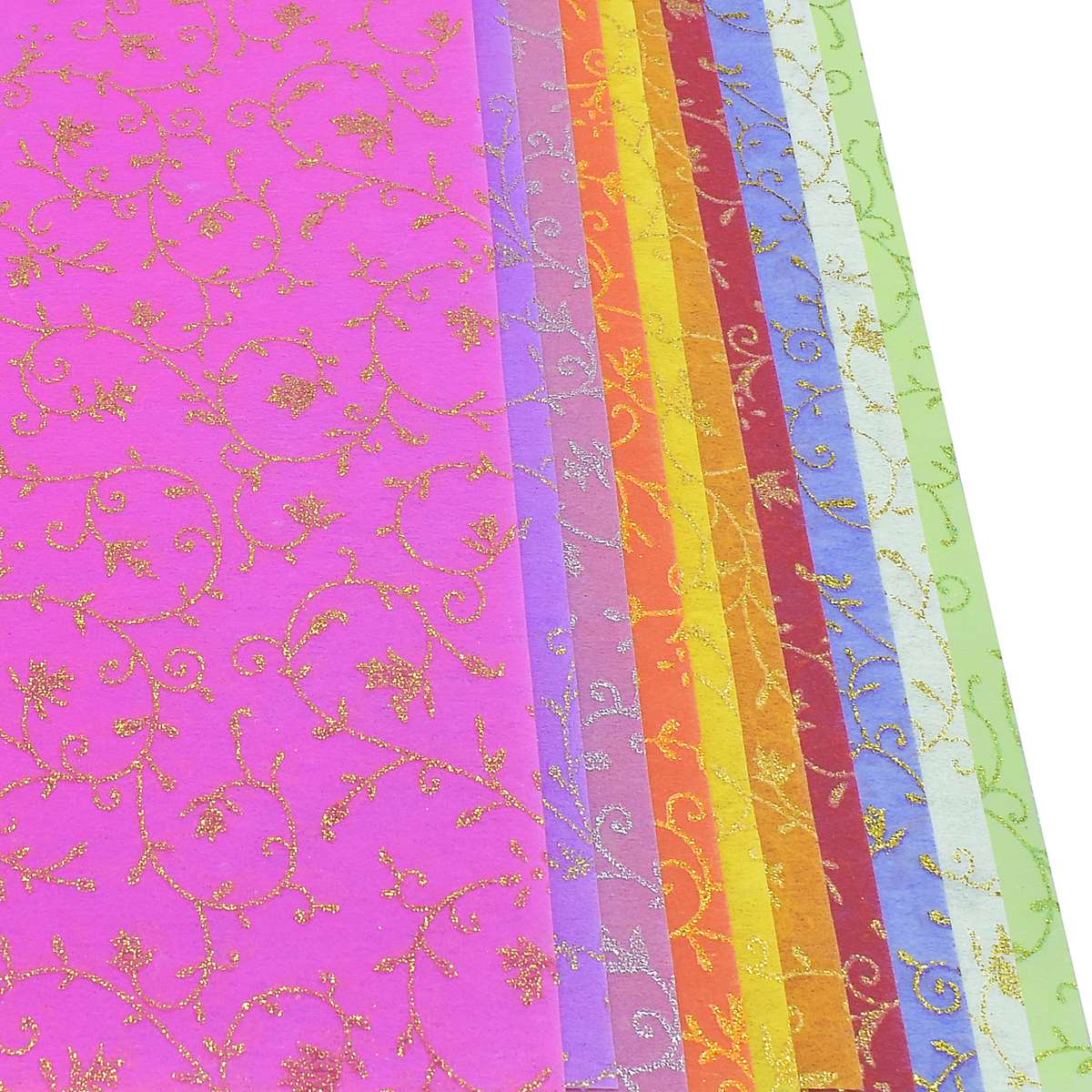 Gift To Love | A4 Non Woven Paper Floral Leaf | Code : WF-3