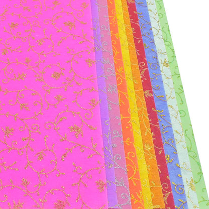 Gift To Love | A4 Non Woven Paper Floral Leaf | Code : WF-3