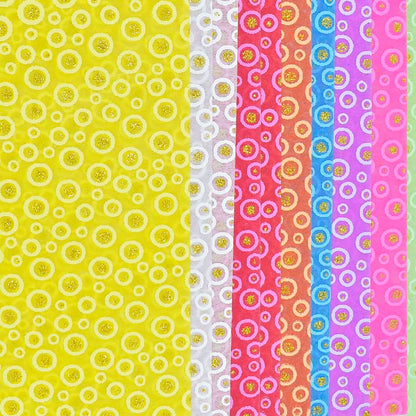Gift To Love | A4 Non Woven Paper Glitter Polka Dot | Code : WF-4