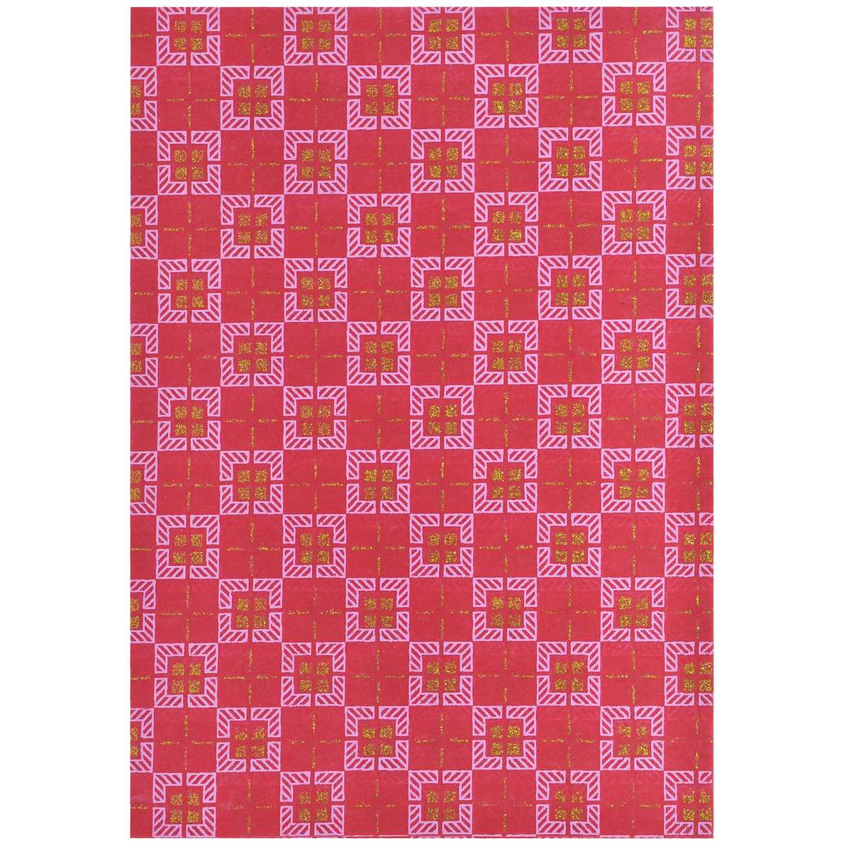Gift To Love | A4 Non Woven Paper Square Pattern | Code : WF-6