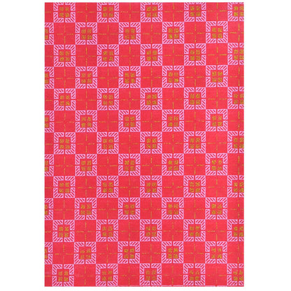 Gift To Love | A4 Non Woven Paper Square Pattern | Code : WF-6