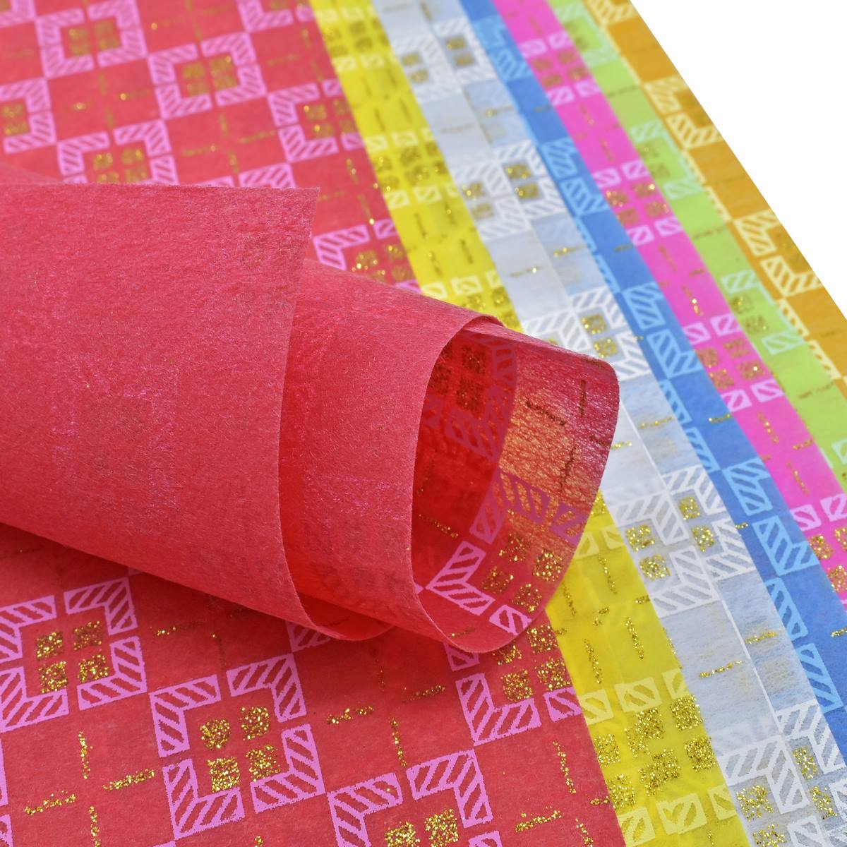 Gift To Love | A4 Non Woven Paper Square Pattern | Code : WF-6