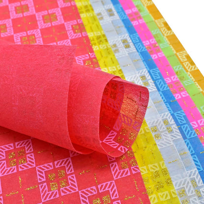 Gift To Love | A4 Non Woven Paper Square Pattern | Code : WF-6