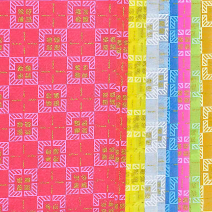 Gift To Love | A4 Non Woven Paper Square Pattern | Code : WF-6