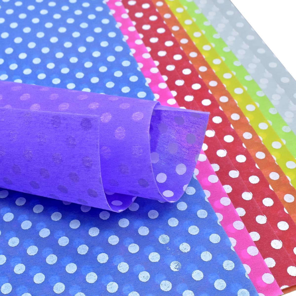 Gift To Love | A4 Non Woven Paper Polka Dot | Code : WF-7