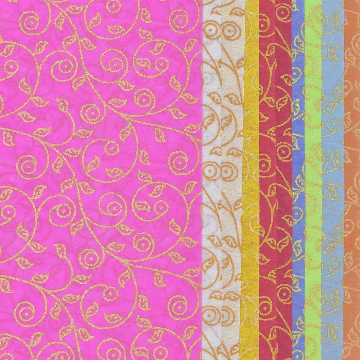 Gift To Love | A4 Non Woven Paper Leaf Pattern | Code : WF-9