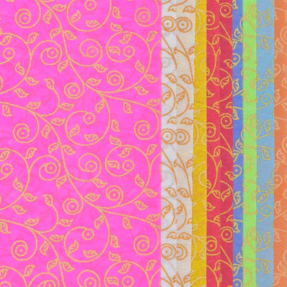 Gift To Love | A4 Non Woven Paper Leaf Pattern | Code : WF-9