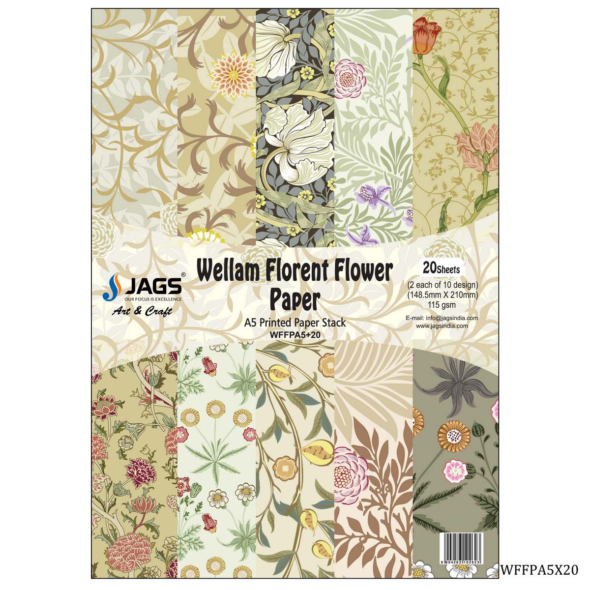 Gift To Love | Vellum Paper | Size : A5 | Pcs : 20 Sheets | Code : WFFPA5X20