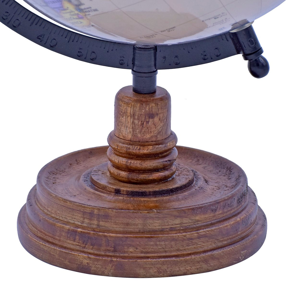 Gift To Love | World Globe Decorative | Color : Cream | Size : 8 Inch | Code : WGDCW8IN