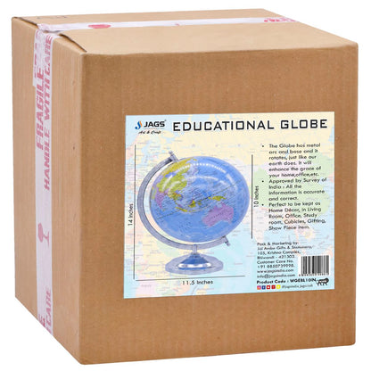 Gift To Love | World Globe Educational | Color : Blue | Size : 10 Inch | Code : WGEBL10IN