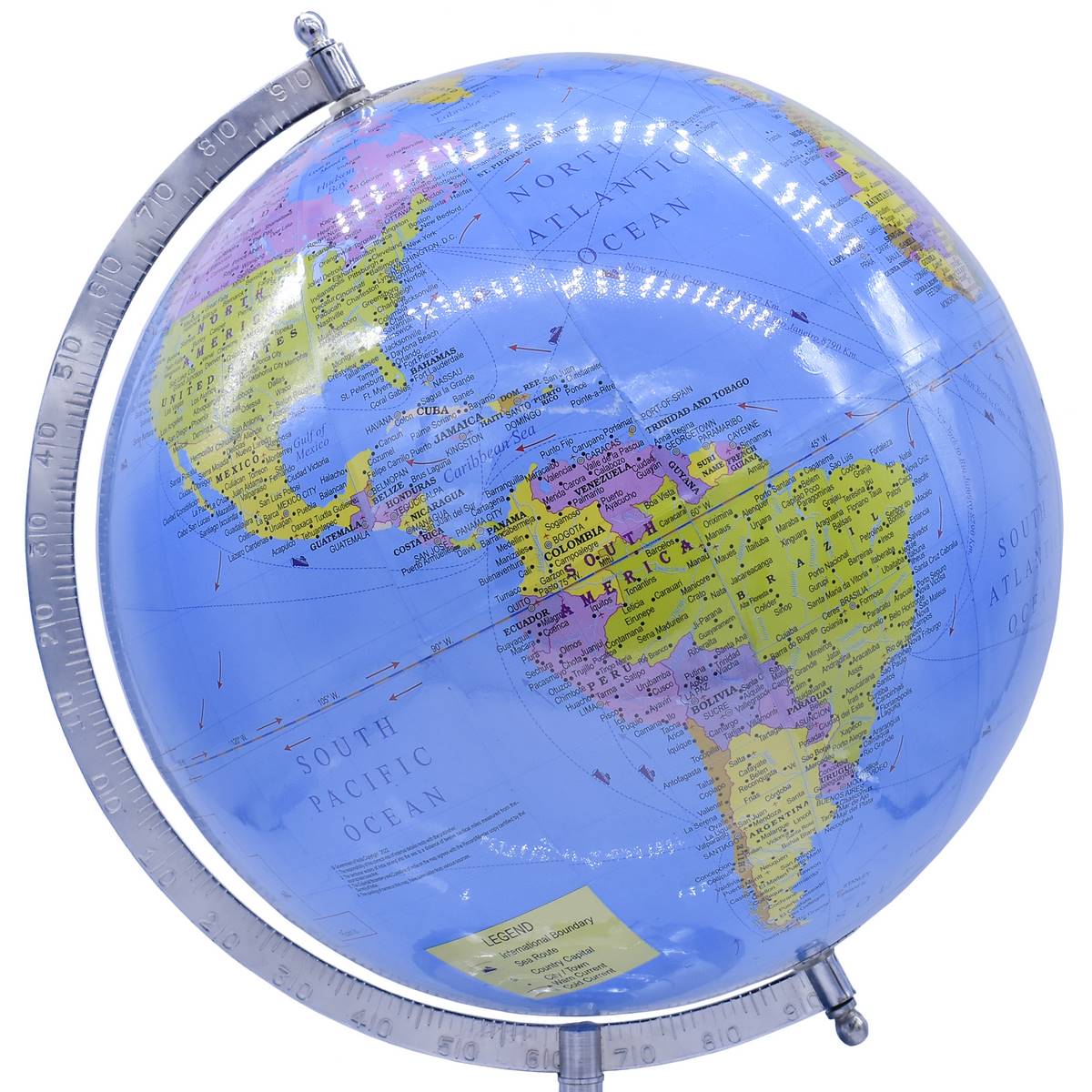 Gift To Love | World Globe Educational | Color : Blue | Size : 12 Inch | Code : WGEBL12IN