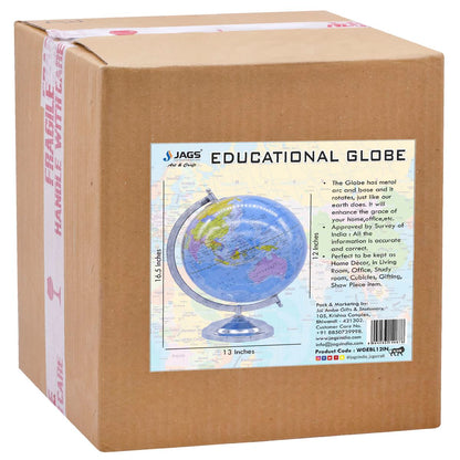 Gift To Love | World Globe Educational | Color : Blue | Size : 12 Inch | Code : WGEBL12IN