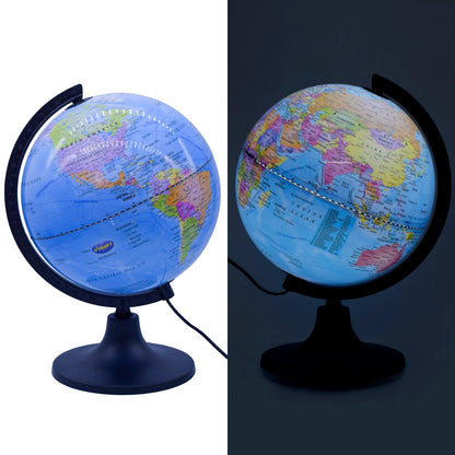 Gift To Love | World Globe Ornate | Color : Blue | Size : 10 Inch | Code : WGOB10IN