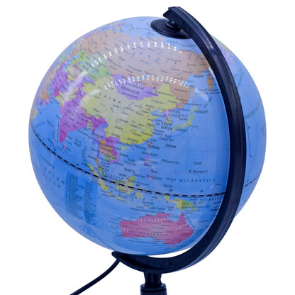 Gift To Love | World Globe Ornate | Color : Blue | Size : 8 Inch | Code : WGOB8IN