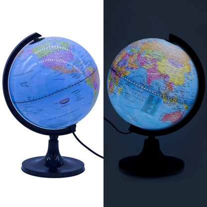 Gift To Love | World Globe Ornate | Color : Blue | Size : 8 Inch | Code : WGOB8IN