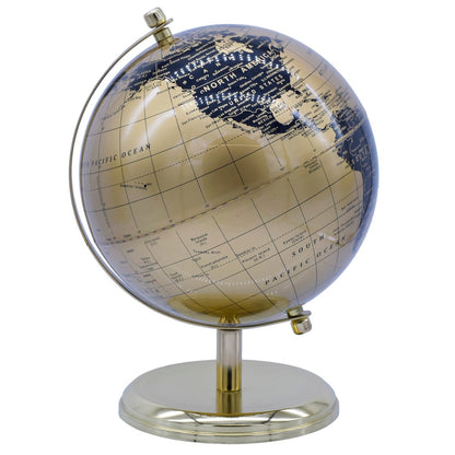 Gift To Love | World Globe Prime | Color : Black Gold | Size : 8 Inch | Code : WGPBGD8IN