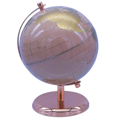 Gift To Love | World Globe Prime | Color : Peach Gold | Size : 8 Inch | Code : WGPPGD8IN