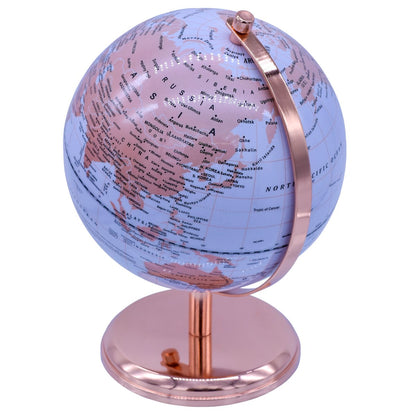 Gift To Love | World Globe Prime | Color : White Rose Gold | Size : 8 Inch | Code : WGPWRG8IN