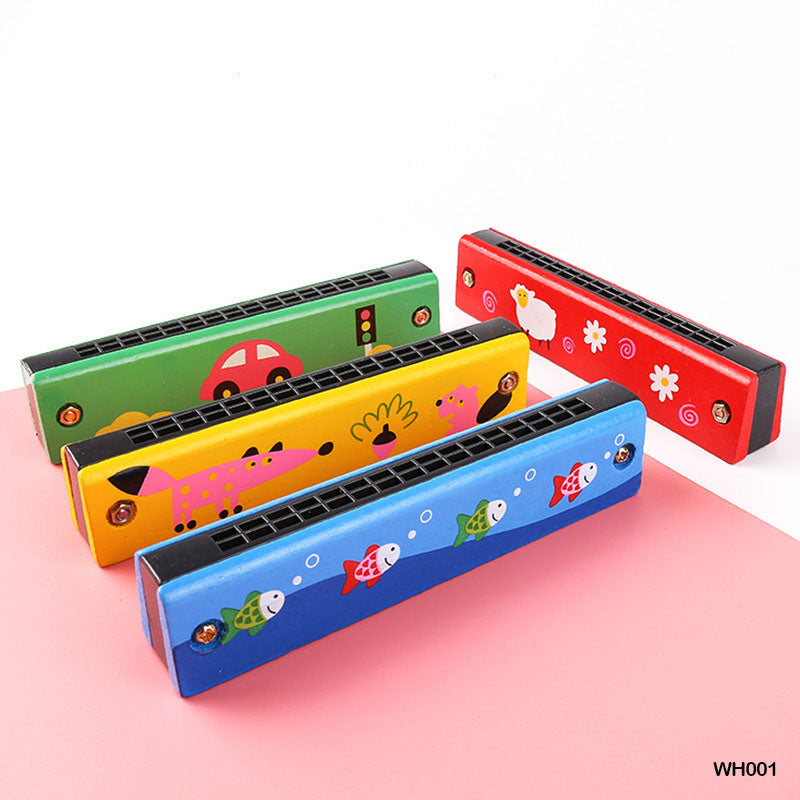 Wt Wooden Harmonica 001 (Wh001)