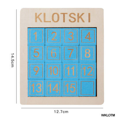 Gift To Love | Klotski Puzzle | Size : 14.5 X 13 Cm | Code : WKLOTM
