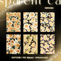 Gift To Love | Romantic Flower Paper Sheets | Size : 10 X 7 Cm | Pcs : 12 Pcs | Code : WKP2430A