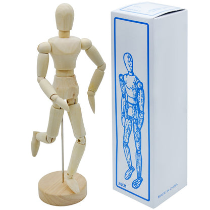 Gift To Love | Wooden Manikin Male | Size : 20 Cm | Code : WMAN-8