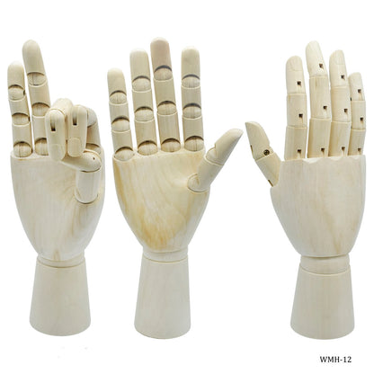 Gift To Love | Wooden Manikin Hand | Size : 12 Inch | Code : WMH-12