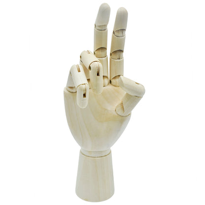 Gift To Love | Wooden Manikin Hand | Size : 7 Inch | Code : WMH-7
