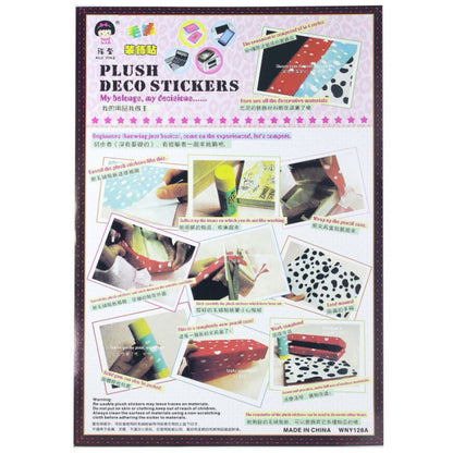Gift To Love | A4 Velvet Sticker Mix Design | Size : A4 | Code : WNY128A