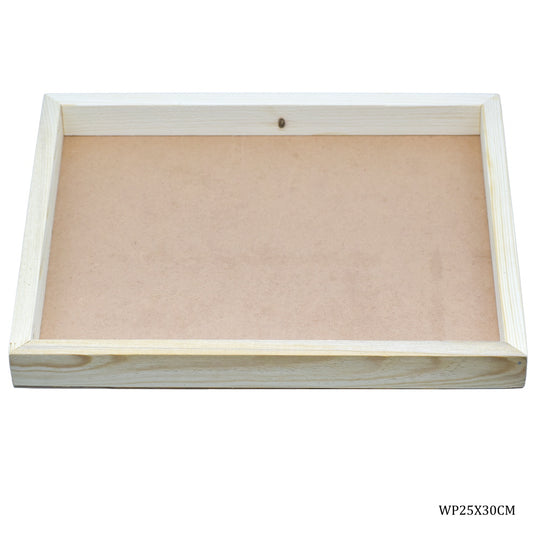 Gift To Love | Wooden Photo Frame Natural Small 25X30CM | Code : WP25X30CM