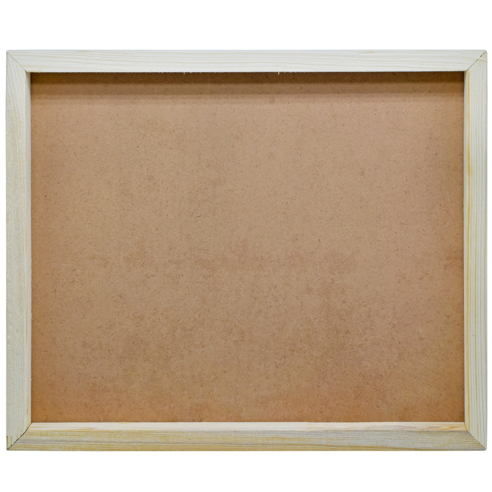 गिफ्ट टू लव | वुडेन फ़ोटो फ़्रेम नेचुरल स्मॉल 25X30CM | कोड: WP25X30CM