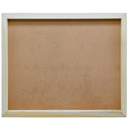 गिफ्ट टू लव | वुडेन फ़ोटो फ़्रेम नेचुरल स्मॉल 25X30CM | कोड: WP25X30CM