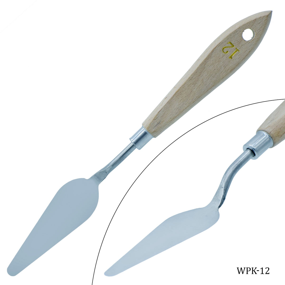 Gift To Love | Wooden Painting Knife 12 | Code : WPK-12
