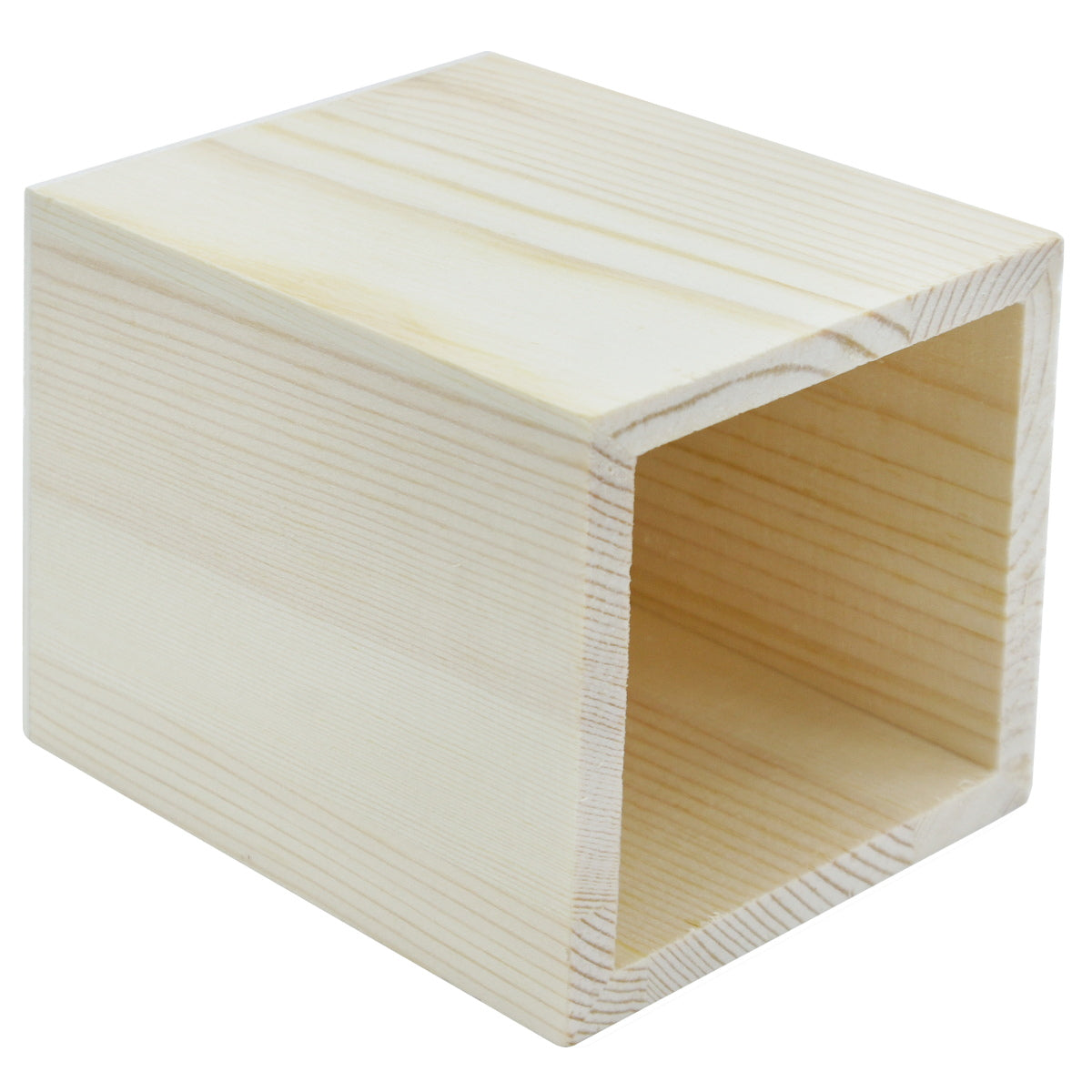 Gift To Love | Wooden Pen Stand Plain Square | Size : Small | Code : WPSP01