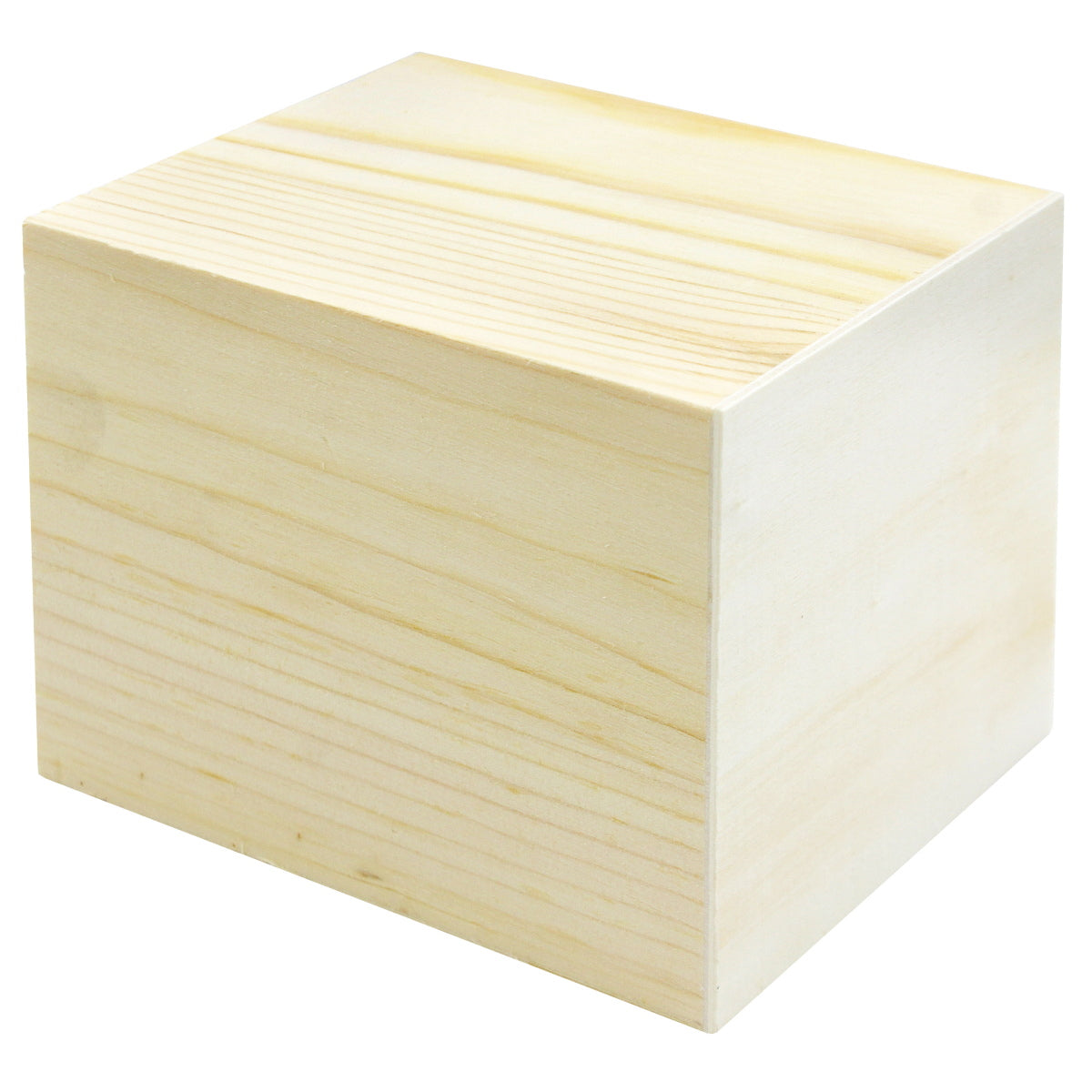 Gift To Love | Wooden Pen Stand Plain Square | Size : Small | Code : WPSP01