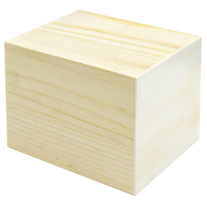 Gift To Love | Wooden Pen Stand Plain Square | Size : Small | Code : WPSP01