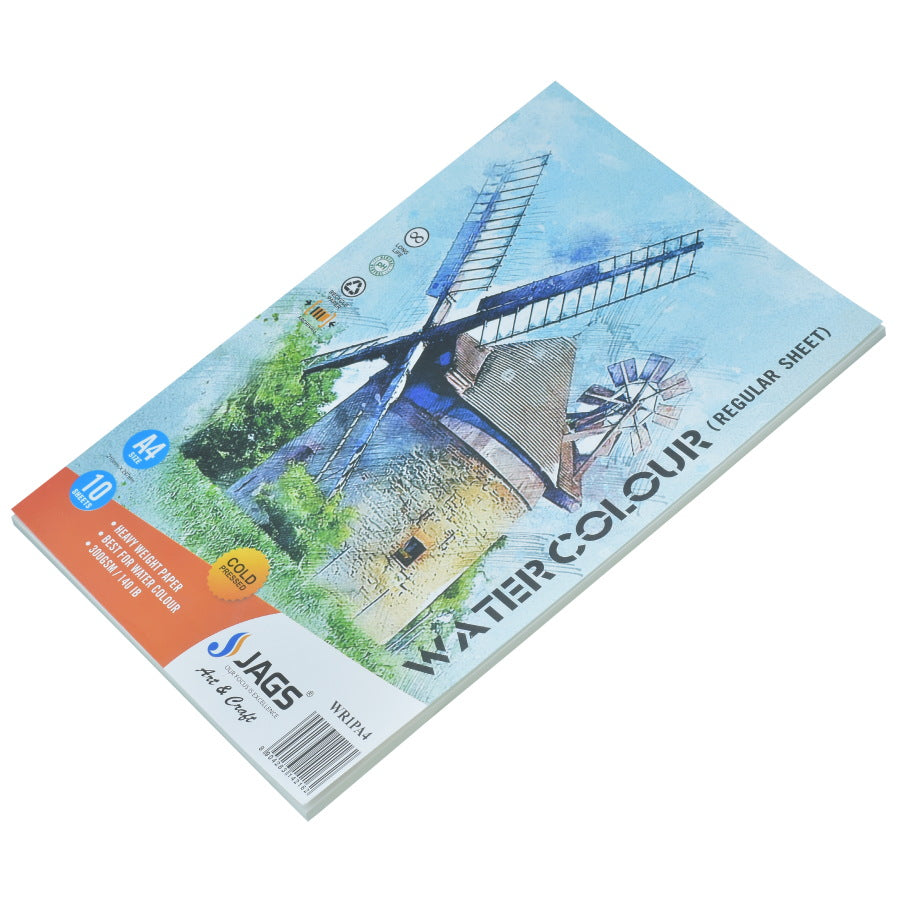Gift To Love | Watercolor Sheet Regular A4 | Size : A4 | Pcs : Pack Of 10 Sheets | Code : WR1PA4