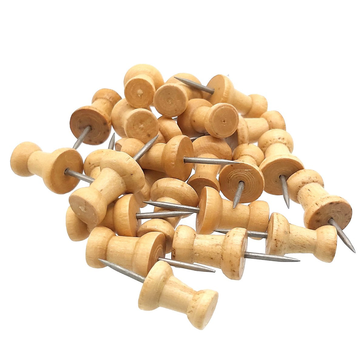 Gift To Love | Wooden Soft Board Push Pin Thumb | Pcs : 25 Pcs | Code : WSBP00