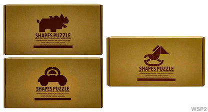Gift To Love | Shape Puzzle 2 In 1 | Code : WSP2