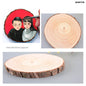 Gift To Love | Wooden Slice Round | Size : 17-18 | Code : WSR1718
