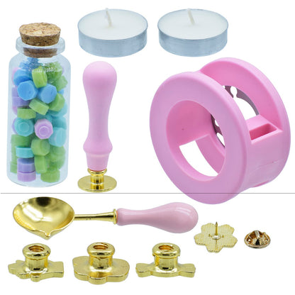 Gift To Love | Wax Seal Stamp Kit | Pcs : Set Of 10 Pcs | Code : WSSK00