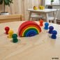 Gift To Love | Rainbow Stacking With Doll Small | Pcs : 7 Pc | Code : WT7RSD