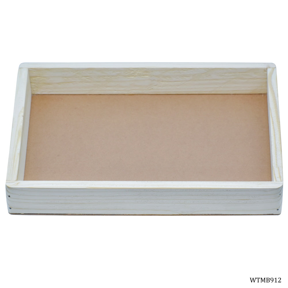 Gift To Love | Wooden Tray Mdf Base | Size : 9x12 Inch | Code : WTMB912