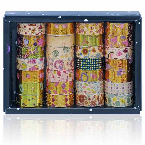 Gift To Love | Craft Tape Washi 1.5CM*2M 28Pcs Box | Code : WTPC-L