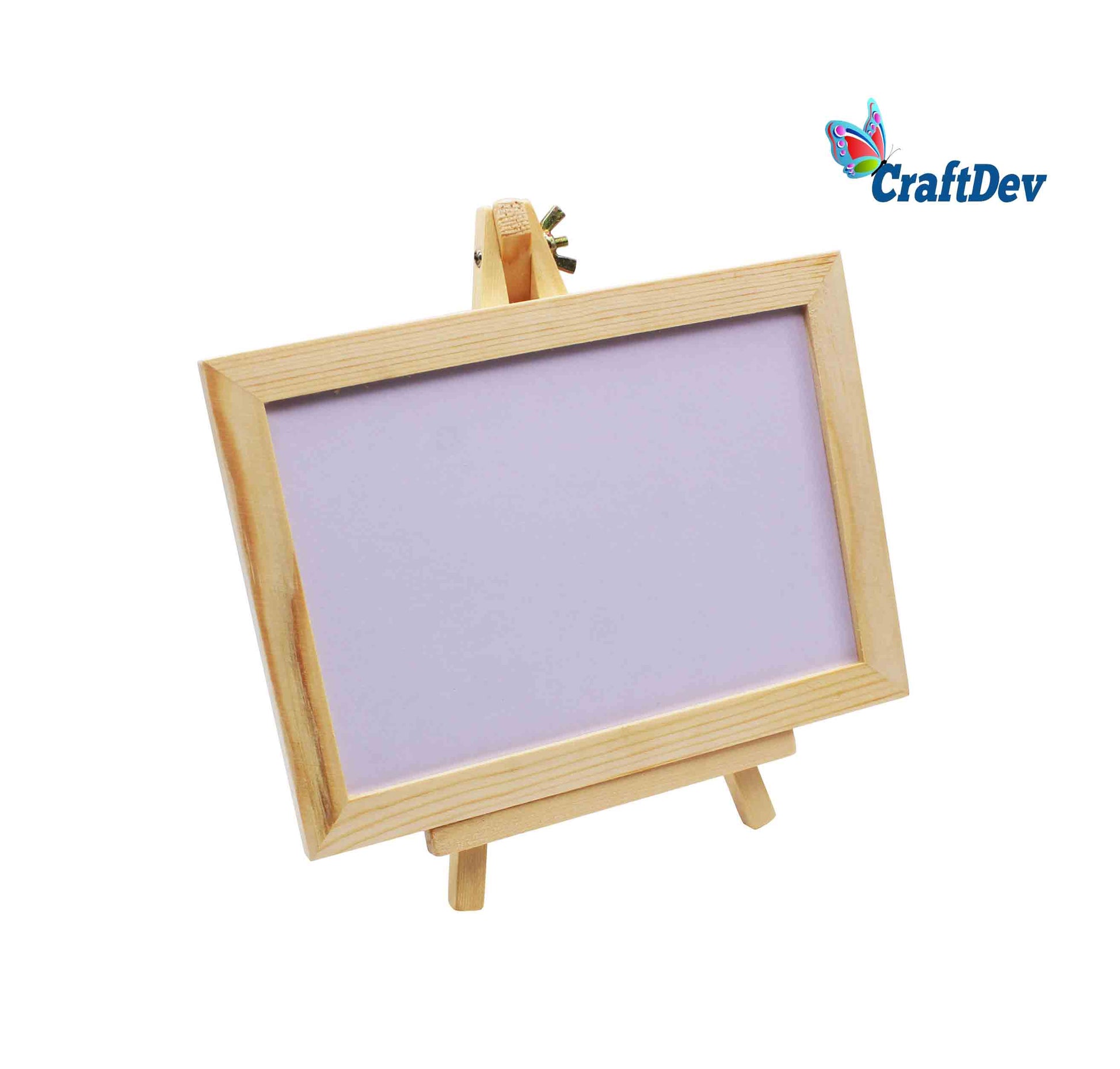 Gift To Love | Wooden White Board Easel | Size : 7 Inch | Code : WWB7