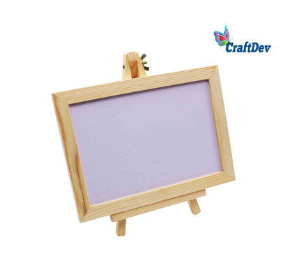 Gift To Love | Wooden White Board Easel | Size : 7 Inch | Code : WWB7
