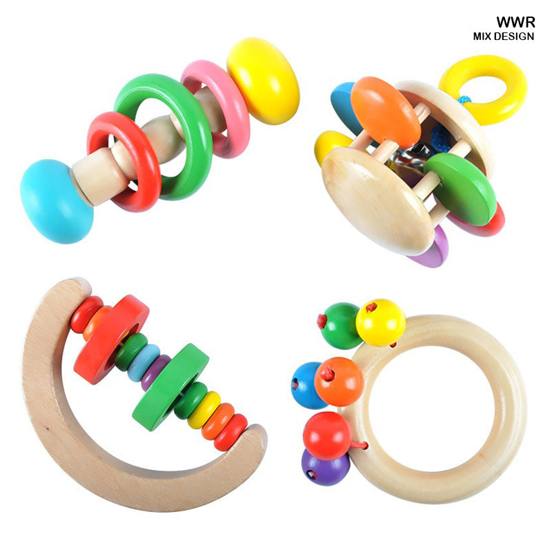 Wooden Rattle 1 Pcs