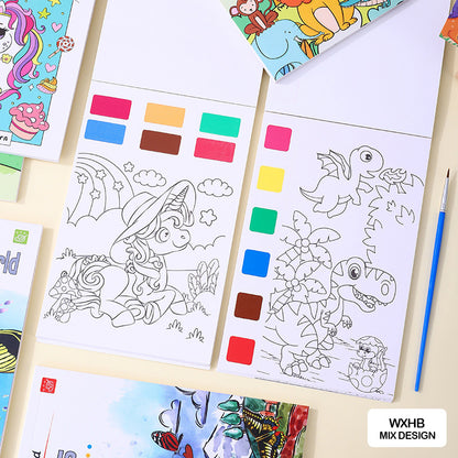 Gift To Love | Magic Drawing Doodle Book | Pcs : 12 Pages | Code : WXHB