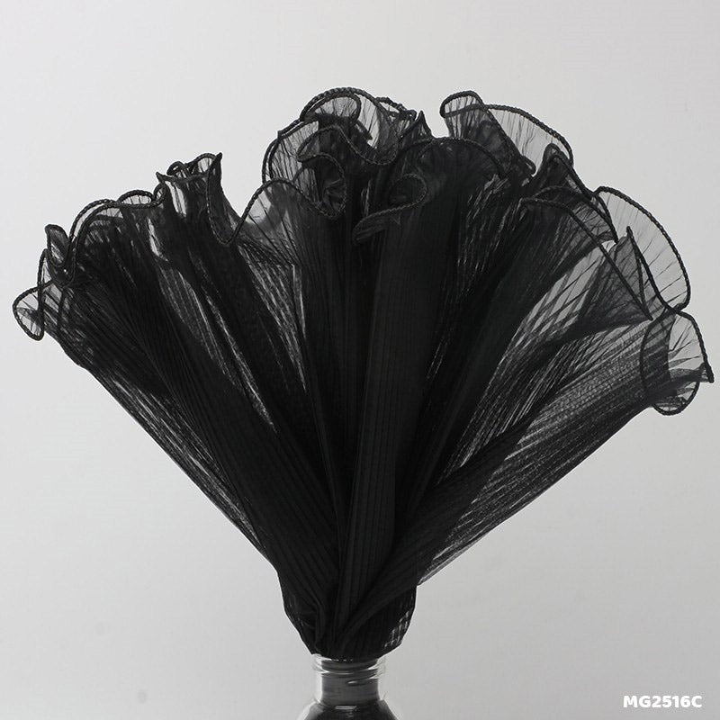Gift To Love | Wrapping Paper Net Wrinkled With Border | Color : Black | Code : MG2516C